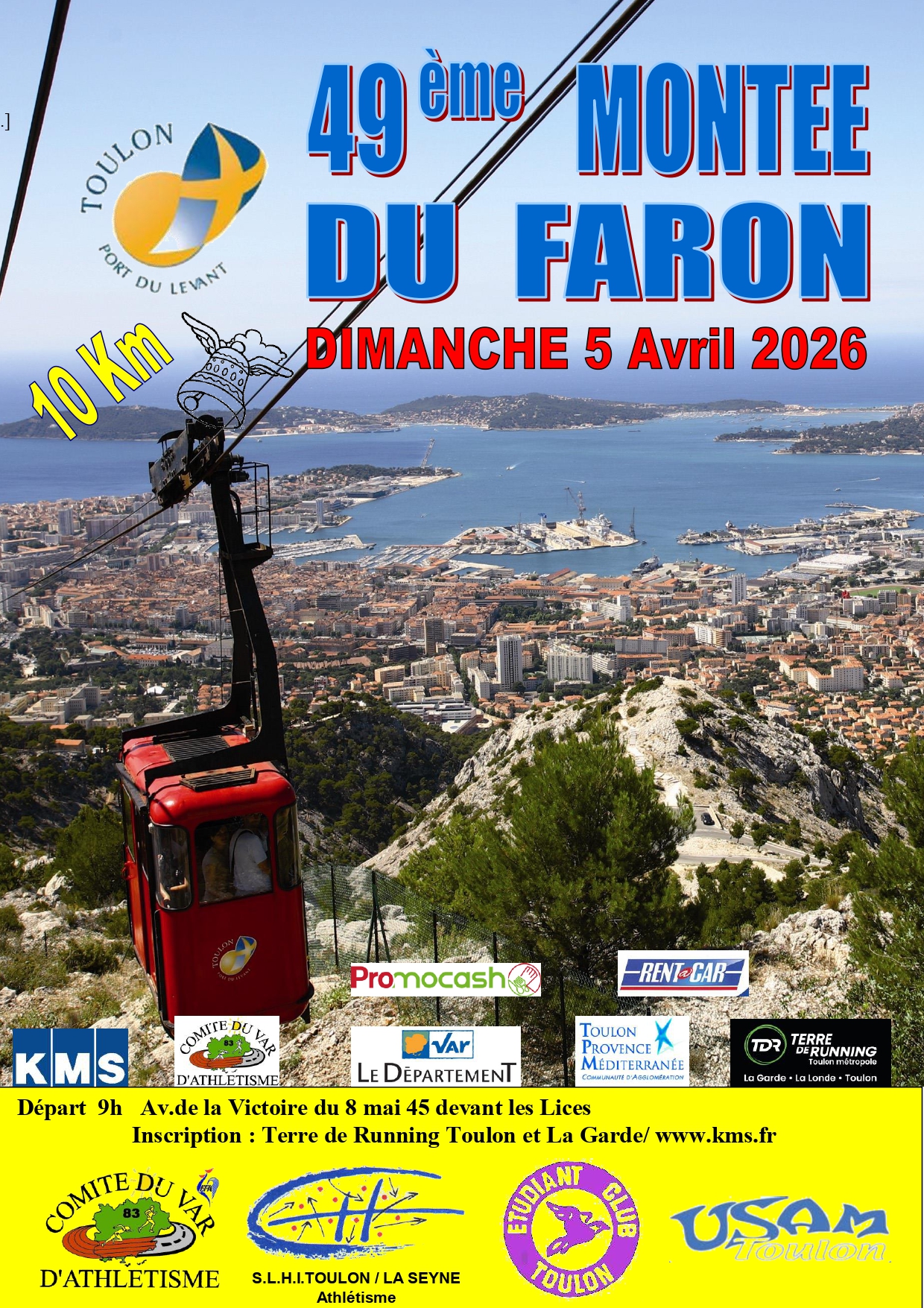 La montée du Faron : image