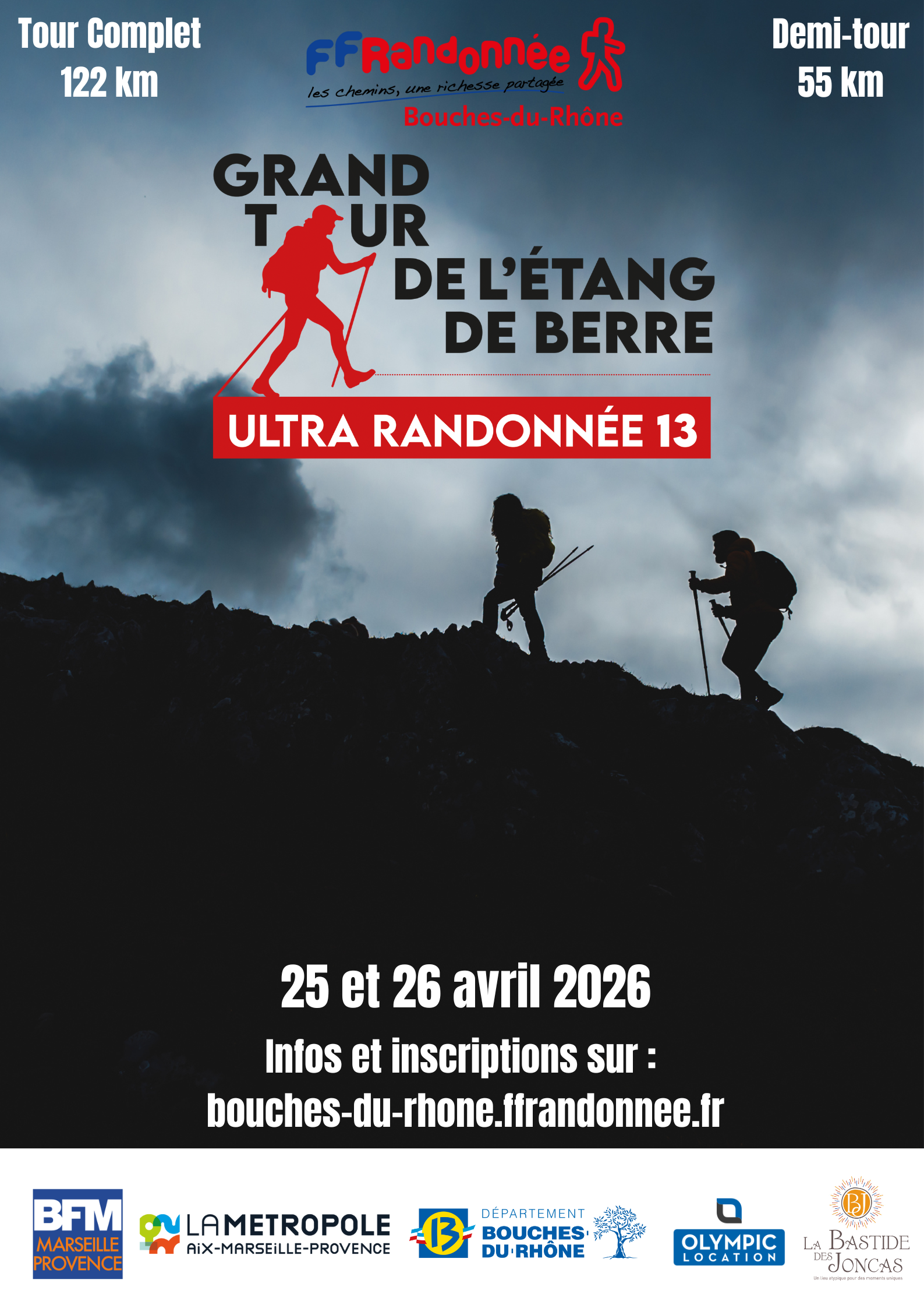 Ultra Randonnée 13 - Grand  Tour de l’Etang-de-Berre : image